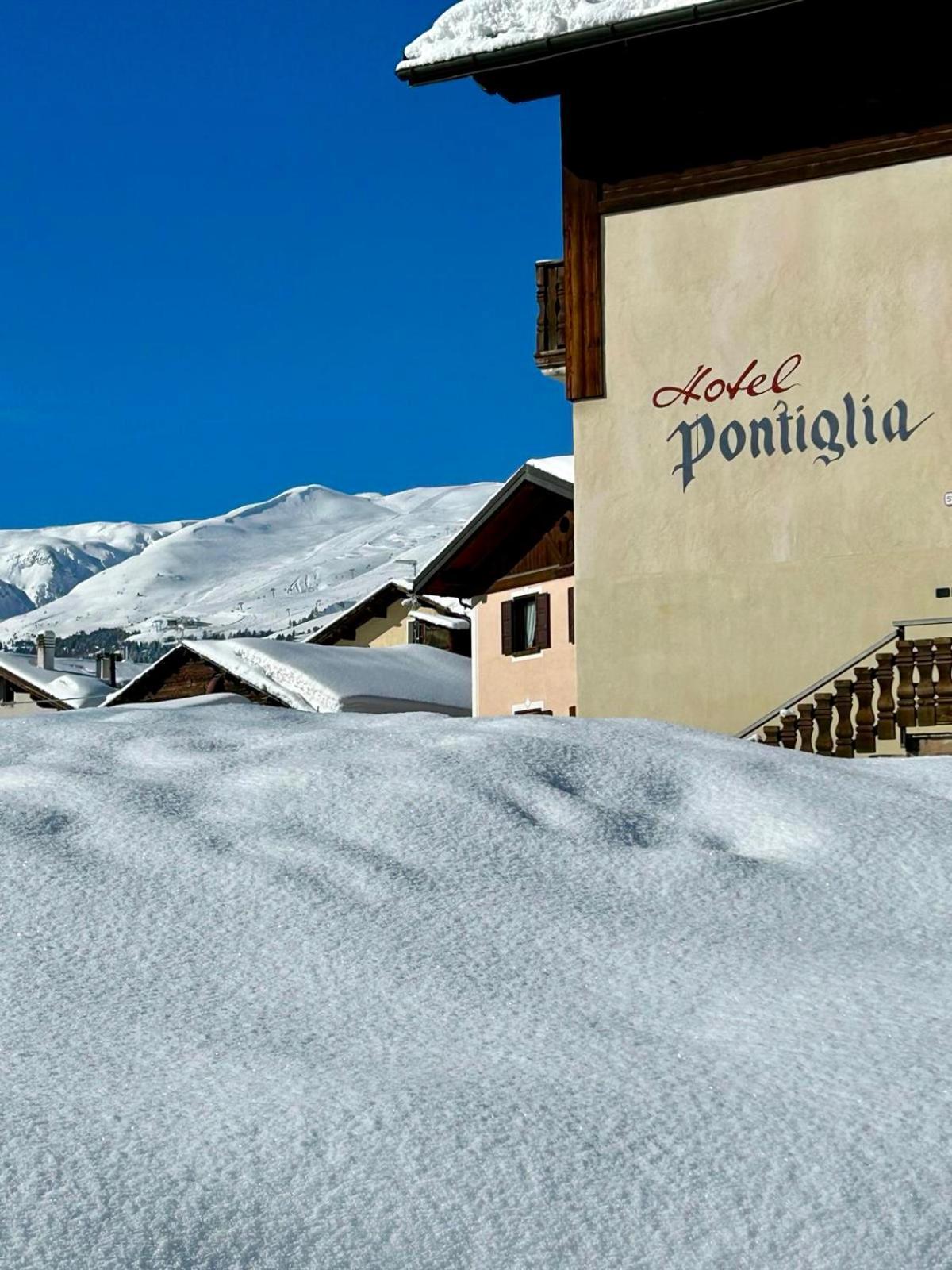Hotel Pontiglia Livigno Exteriör bild