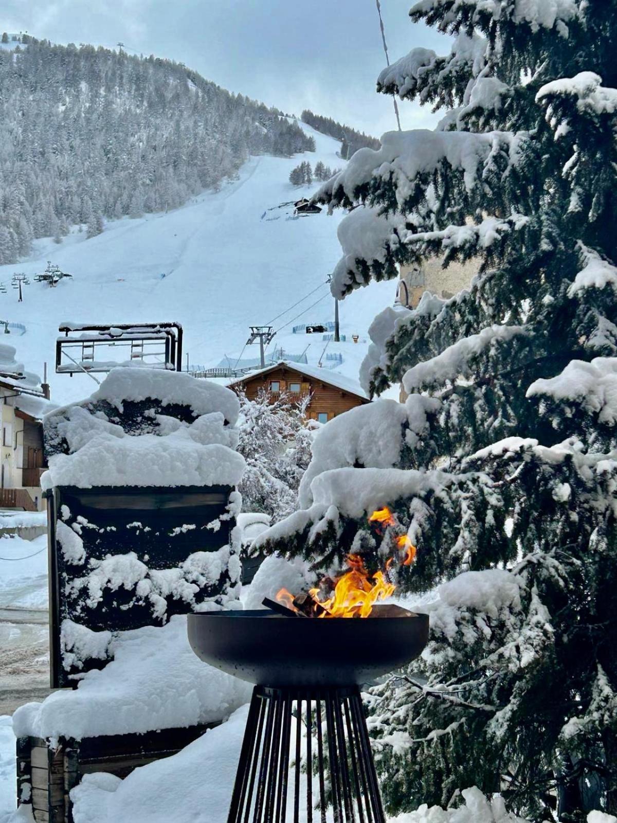 Hotel Pontiglia Livigno Exteriör bild