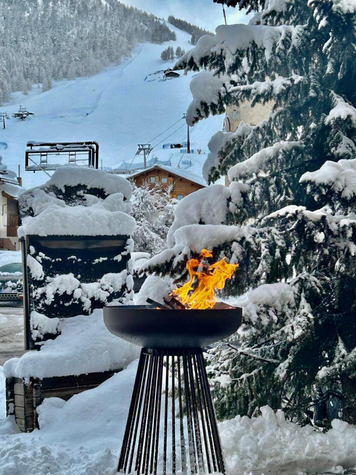 Hotel Pontiglia Livigno Exteriör bild